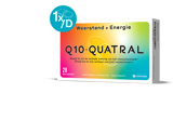 Q10 Quatral ondersteun uw immuniteit¹ en energie² elke dag