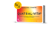 Pour soutenir l’immunité¹ et avoir une bonne vitalité³