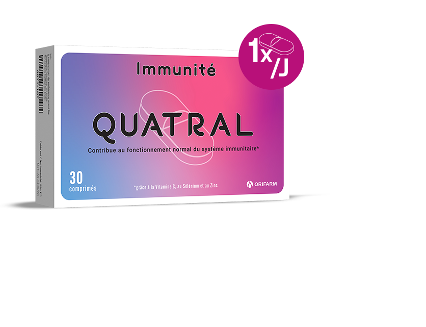 Une formule pour soutenir l’immunité¹ au quotidien