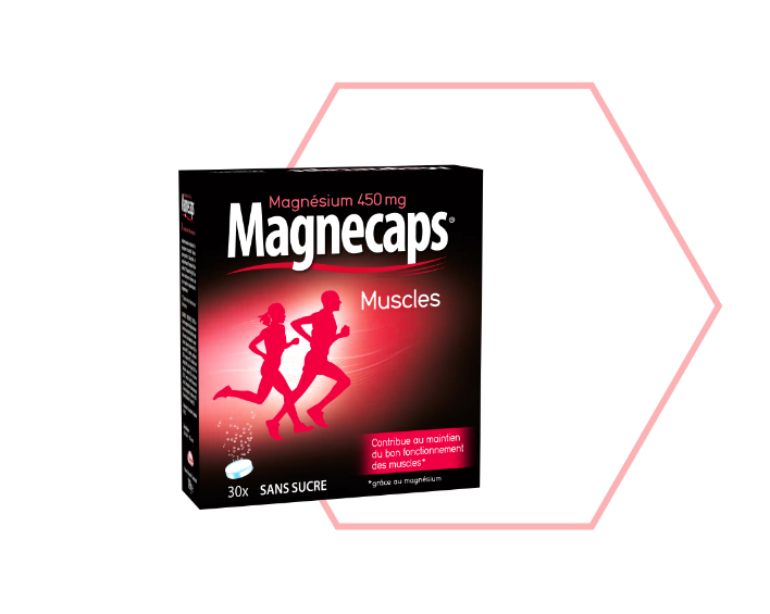 MAGNECAPS MUSCLES 30 comprimés effervescents